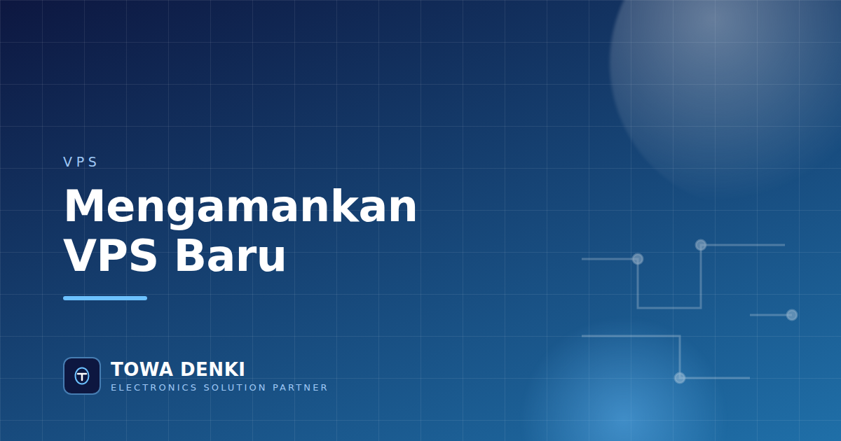 Ilustrasi pengamanan server VPS